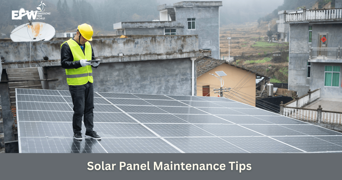 Solar Panel Maintenance Tips in India